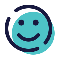 Cartoon smiley face